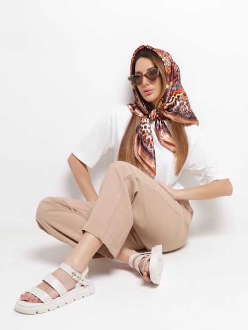 Calça Alfaitaria Reta Autentique Feminina BEGE