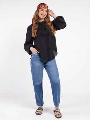 Camisa Manga Longa Eagle Rock Feminina PRETO