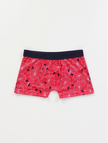 Cueca Boxer Infantil Para Menino - VERMELHO