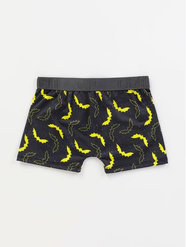 Cueca Boxer Infantil Para Menino - Preto