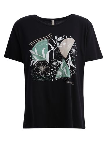Blusa Manga Curta Feminina PRETO