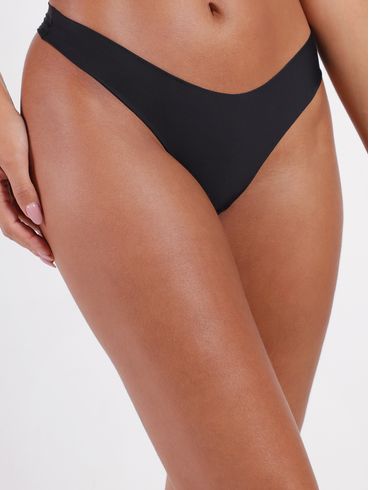 Kit 02 Calcinhas Sem Costuras Femininas PRETO/MARROM