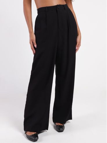 Calça Wide Leg Autentique Feminina PRETO