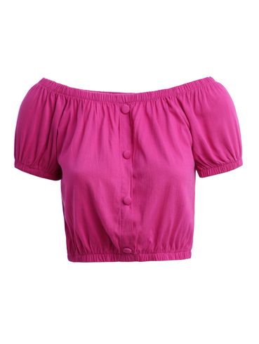 Blusa Manga Curta Feminina PINK