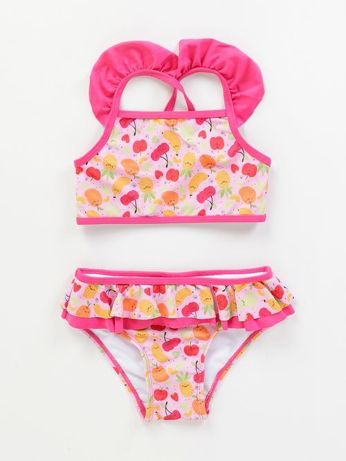 Biquíni Top Infantil Para Menina - ROSA