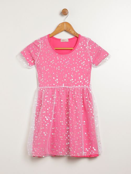 Vestido Kid+ Infantil Para Menina - PINK