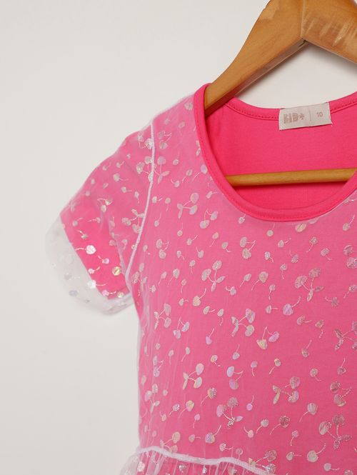 Vestido Kid+ Infantil Para Menina - PINK
