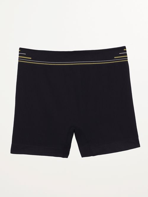 Cueca Boxer Sem Costura Masculina PRETO