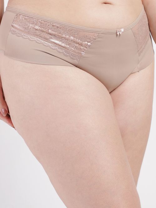 Calcinha Tanga Plus Size Feminina MARROM