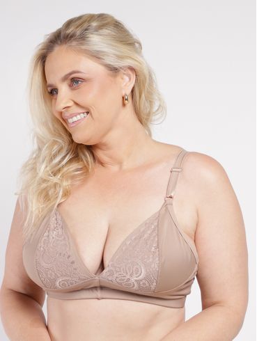 Sutiã Sem Bojo Feminina BEGE