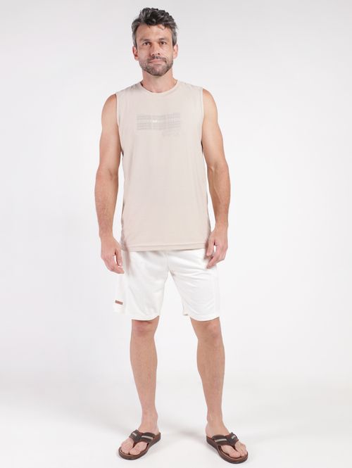 Bermuda Malha Elétron Masculina AREIA