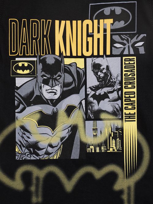 Camiseta Regata Batman Infantil Para Menino - PRETO
