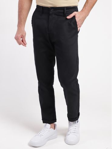 Calça Sport Slim Masculina PRETO