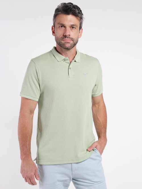 Polo Manga Curta Masculina VERDE