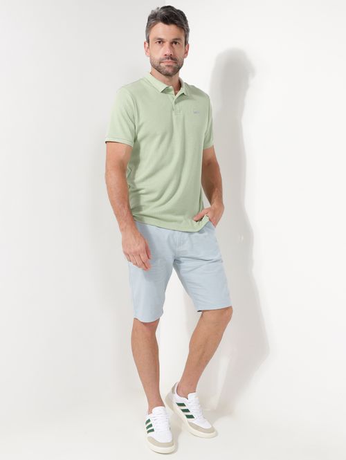 Polo Manga Curta Masculina VERDE
