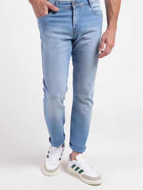 Calça Jeans Slim Masculina AZUL