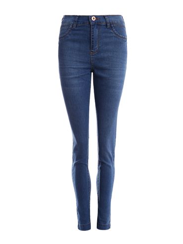 Calça Jeans Cigarrete Pisom Feminina AZUL