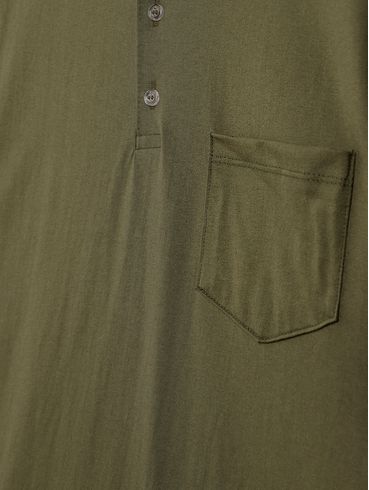 Polo Manga Curta Plus Size Masculina VERDE