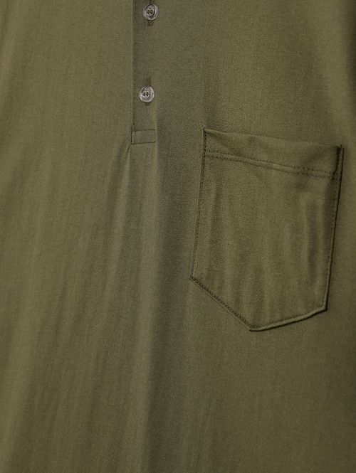 Polo Manga Curta Plus Size Masculina VERDE