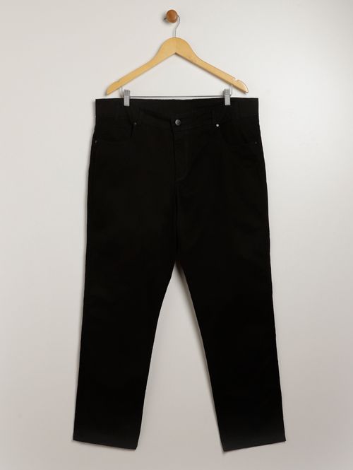 Calça Sarja Plus Size Masculina PRETO