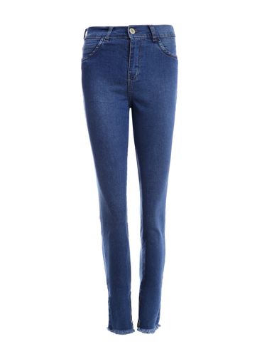 Calça Jeans Cigarrete Feminino AZUL