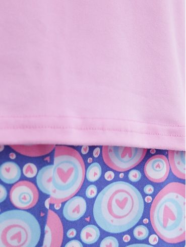 Pijama Curto Suede Feminino ROSA
