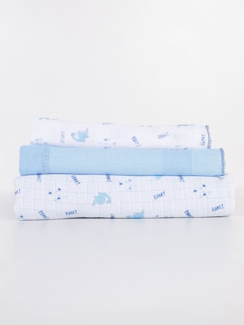 Jogo de Banho Infantil Para Bebê - AZUL