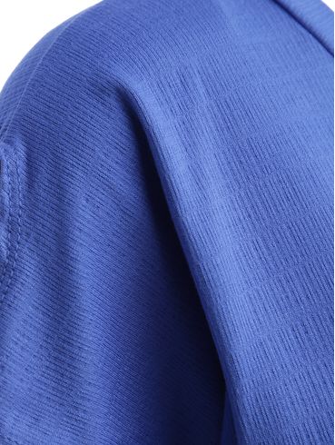 Blusa Manga Curta Feminina AZUL