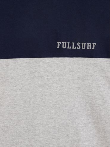 Camiseta Manga Curta Full Surf Plus Size Masculina MARINHO/MESCLA