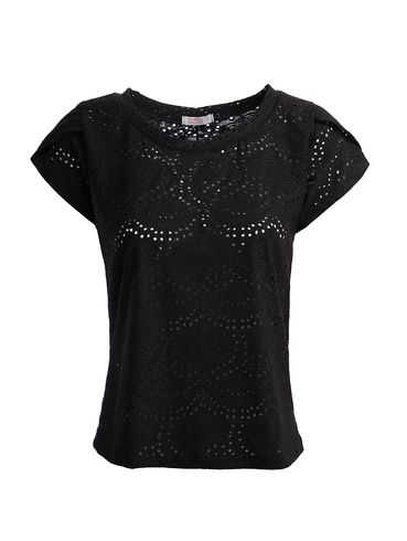 Blusa Manga Curta Feminina PRETO