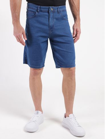 Bermuda Jeans Vilejack Masculina AZUL