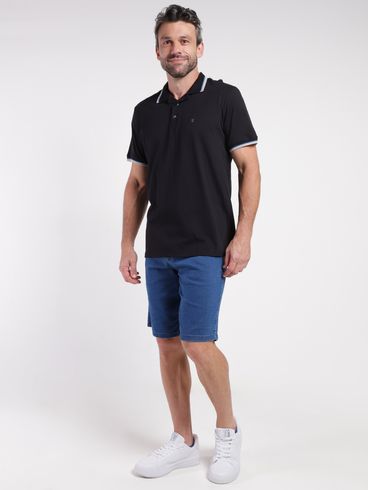 Bermuda Jeans Vilejack Masculina AZUL