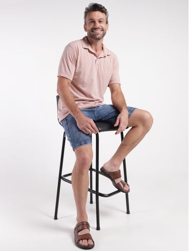 Bermuda Jeans Dixie Masculina AZUL