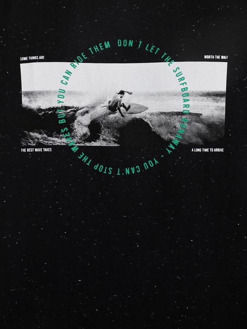 Camiseta Regata Juvenil Para Menino - PRETO