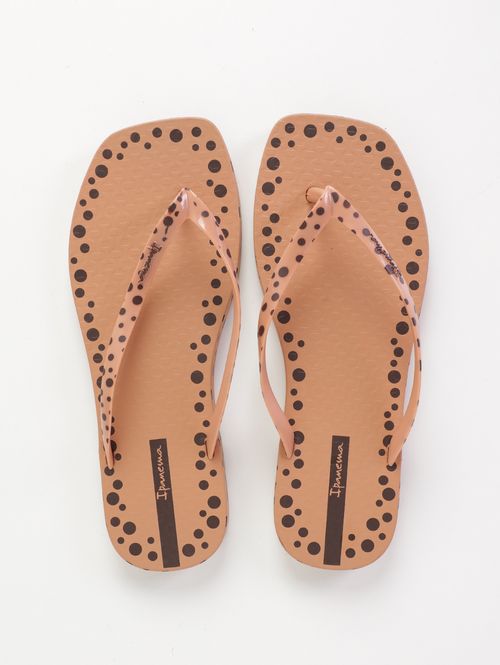 Chinelo Edge All Over Print Ipanema Feminino MARROM