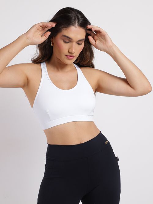 Top Esportivo Feminino BRANCO
