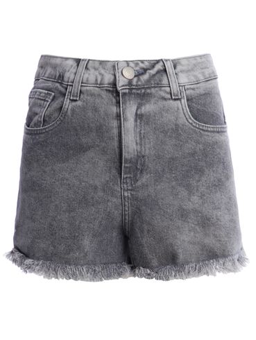 Short Jeans Sawary Feminino CINZA
