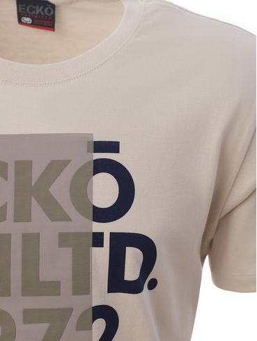 Camiseta Manga Curta Masculina AREIA
