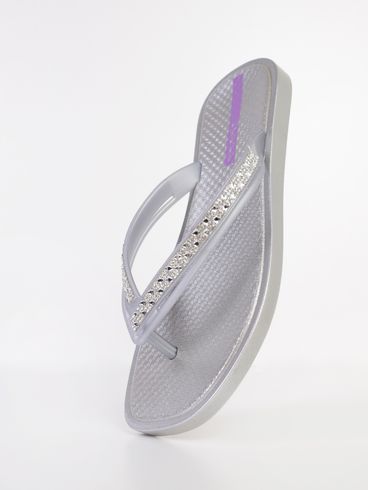 Chinelo Cristal Ipanema Feminino CINZA/PRATA
