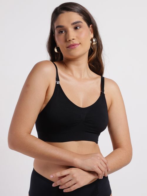 Sutiã de Amamentação Feminino PRETO