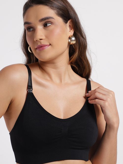 Sutiã de Amamentação Feminino PRETO