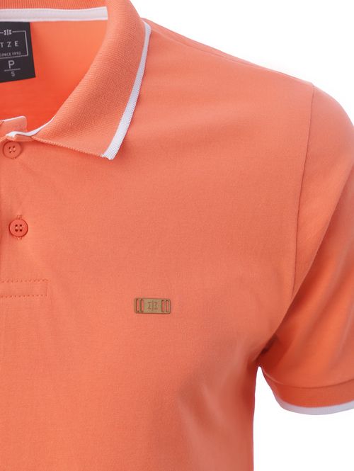 Polo Manga Curta Masculina SALMAO