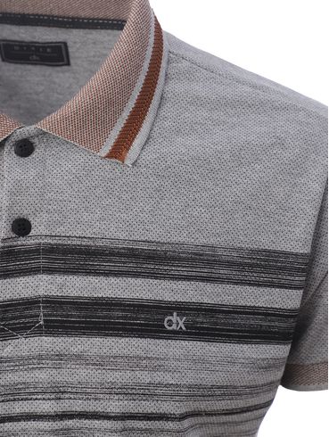 Polo Manga Curta Masculina MESCLA