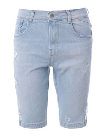 Bermuda Jeans Gangster Masculina AZUL