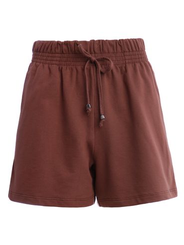 Short Moletinho Feminino MARROM