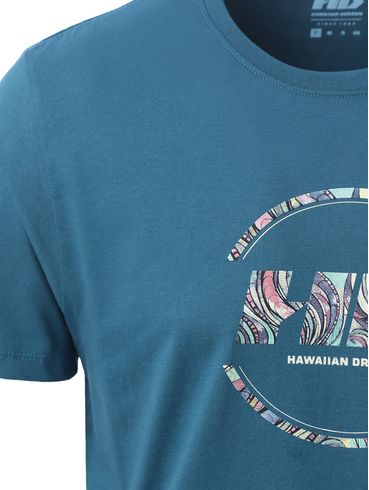 Camiseta Manga Curta Masculina AZUL