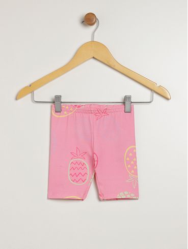 Bermuda Infantil Para Menina - ROSA