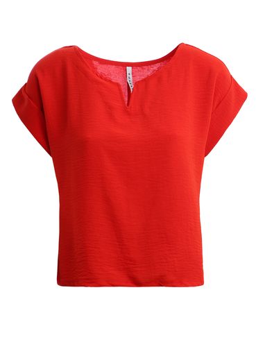 Blusa Manga Curta Feminina VERMELHO