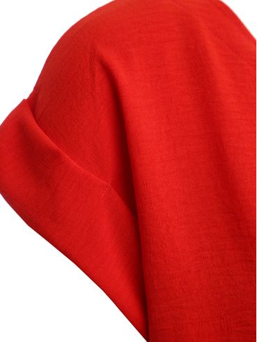 Blusa Manga Curta Feminina VERMELHO
