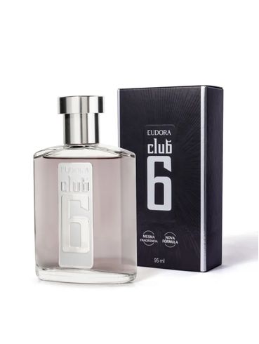 Deo Colônia Club 6 Eudora Masculino 95ml UNICO